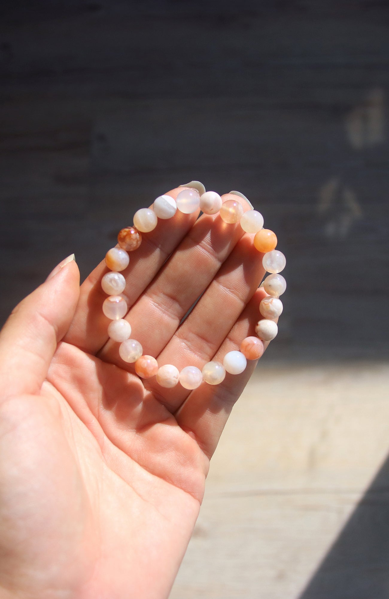 Blossom Agate Bracelet 438